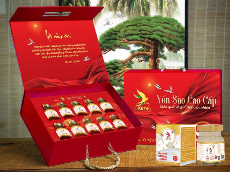 Set 10 hũ Yến đường kiêng