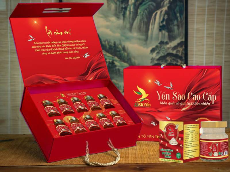 Set 10 hũ Yến đường phèn